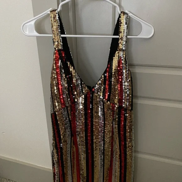 NWT Revolve NBD Serena Sequin Mini Dress - Picture 3 of 6